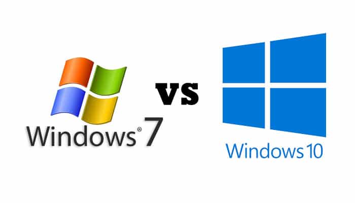 Windows 7 Vs Windows 10
